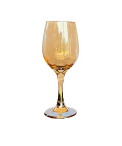 Amber Wine Glasses