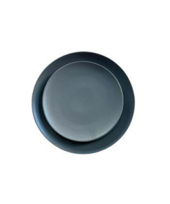 Charcoal Dinner Plates Set