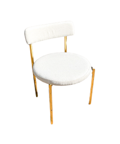 Bouclair Chair Gold Legs