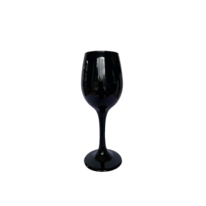 Black Wine Glasses
