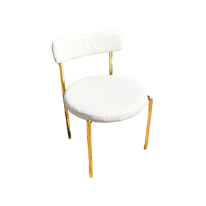 Bouclair Chair Gold Legs